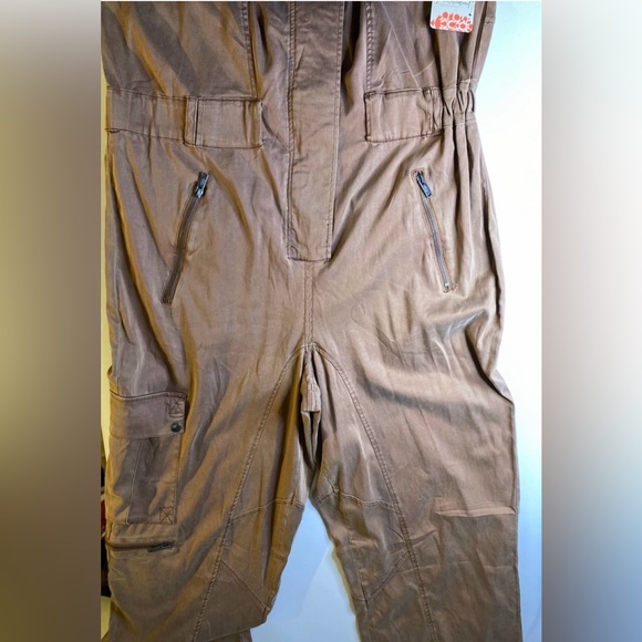 Free People Fly High Jumpsuit Onesie... (Color Walnut π€ / Size Large) *NWT! - Picture 8 of 16